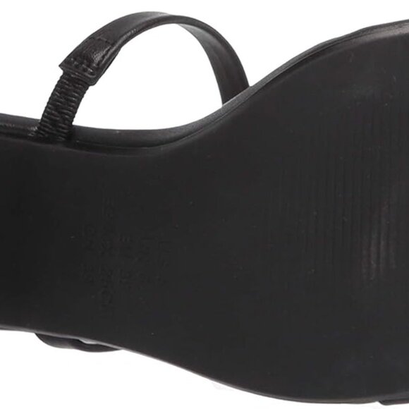 Women's Thin Two Strap Heeled Slide - Picture 4 of 8